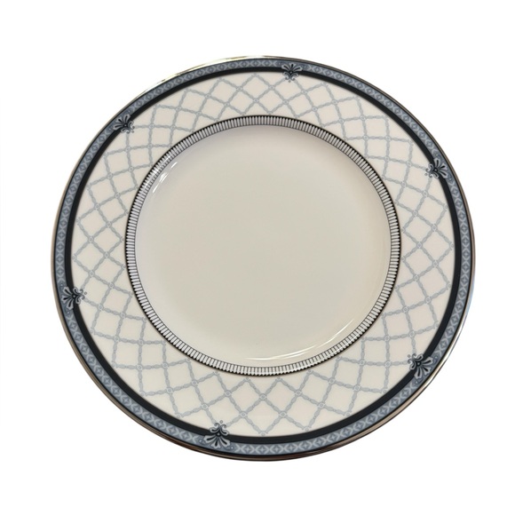 Royal Doulton Countess China Blue Platinum NEW Salad Plate Replacement - Picture 1 of 2